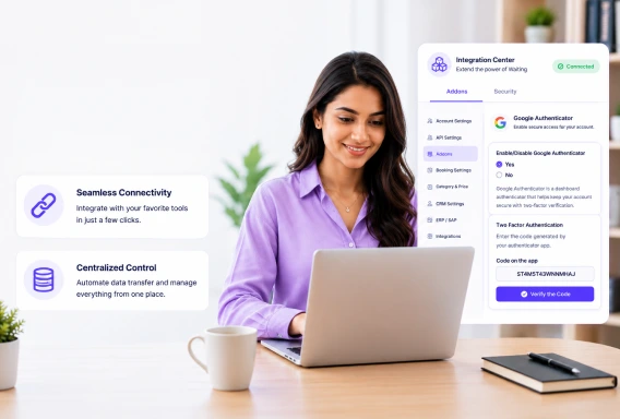 Customizable Booking System